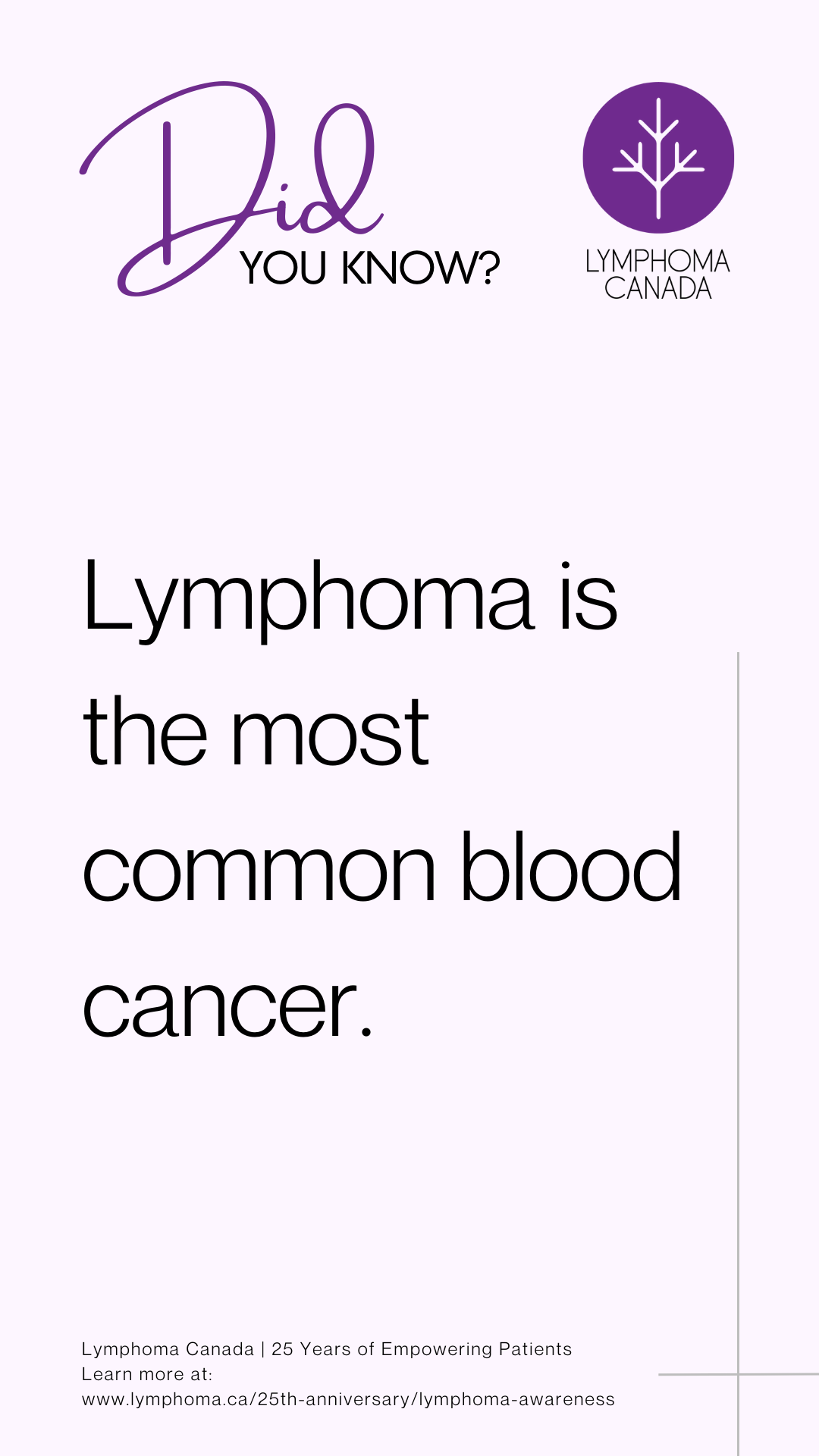 Story Infographic - Lymphoma is the most common blood cancer
