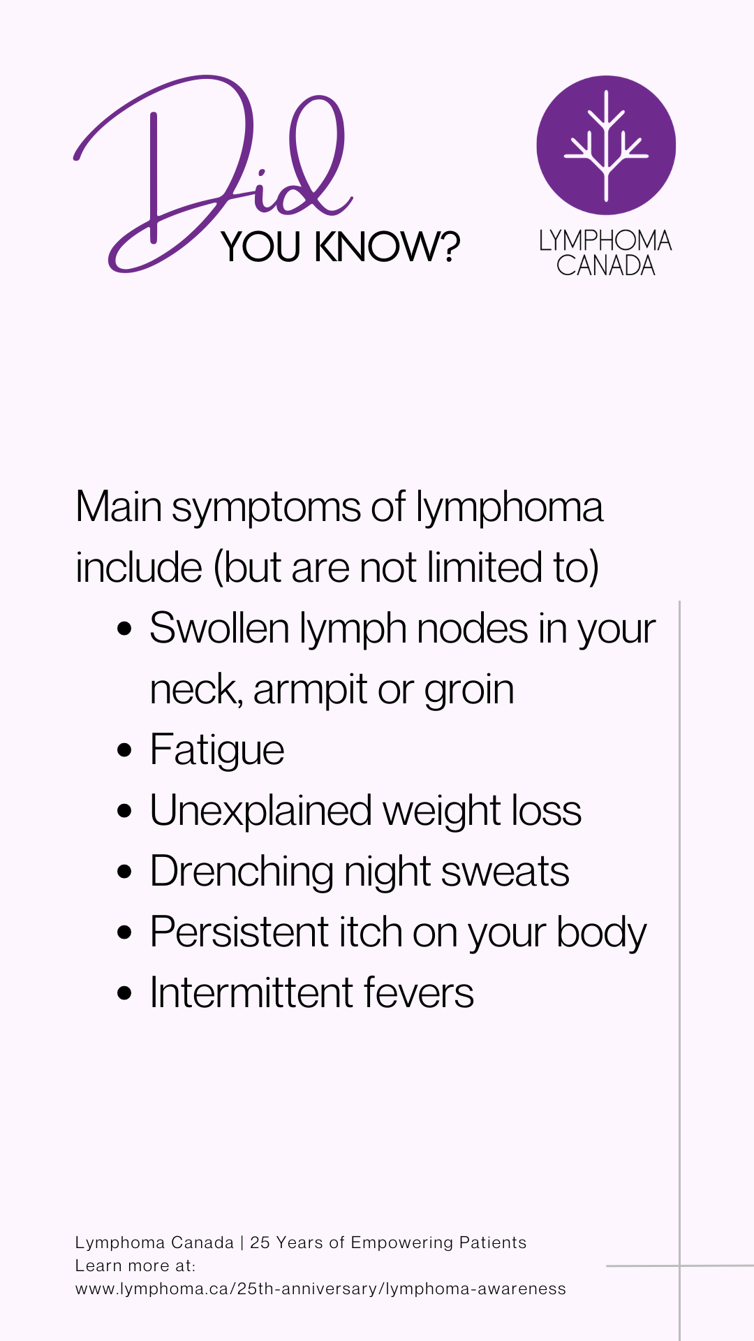 Story Infographic - Main Symptoms